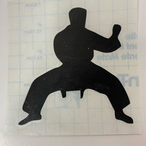 One pcs. of Tea Kwon Do, Karate Vinyl Decal, Bundle to save.